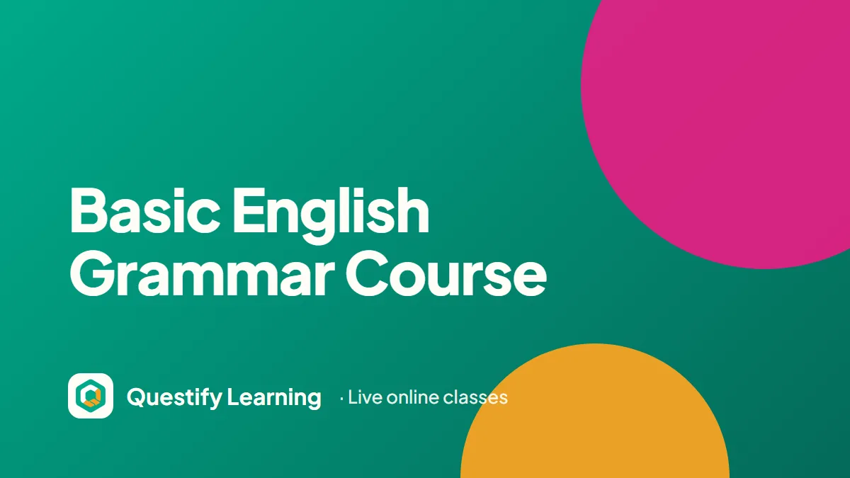 Basic English Grammar Course